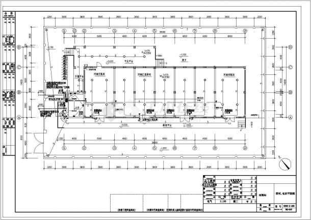 丙稀站房电气系统CAD示意图-图二