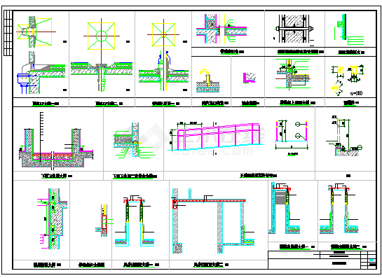 [广东]地上四层框架结构商业楼结构cad设计施工图-图二
