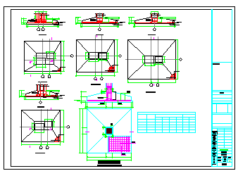 [河北]三层石油技术公司服务用房结构cad设计施工图-图二