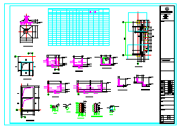 [江苏]地上六层框架结构办公楼结构cad设计施工图-图一