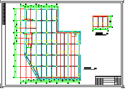 [江苏]五层框架结构经济开发区工厂结构cad设计施工图-图二