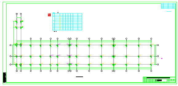 [浙江]地上三层框架结构倒班宿舍结构cad设计施工图_图1