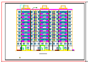 11层剪力墙住宅结构cad设计图纸（CFG桩地基处理）-图一