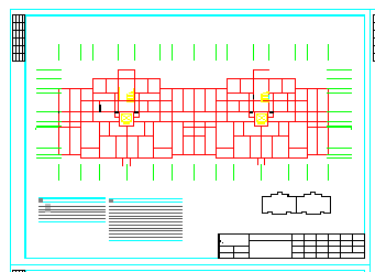 11层框剪桩基住宅楼结构cad设计施工图（含建施图）