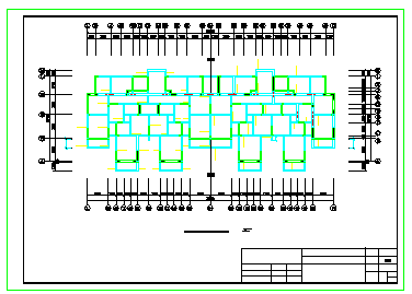 安徽7度11层框剪住宅结构cad设计施工图-图一