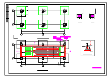 污水处理厂消毒渠结构cad设计施工图_图1