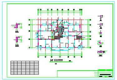 某地小高层剪力墙结构cad设计施工图_图1