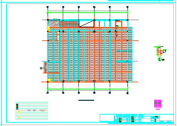 [山东]地上三层框架结构游泳馆结构cad设计施工图-图二