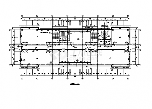 哈尔滨某欧式医院6层综合楼建筑设计施工cad图纸-图一