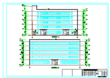 湖北某工业厂房建筑设计cad施工图_图1