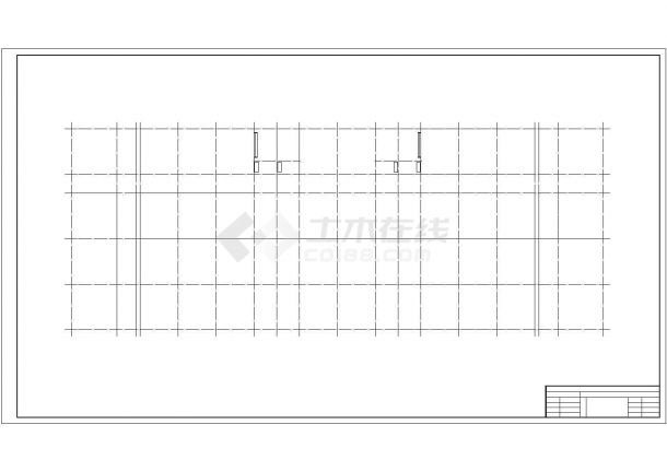 淮南市某高级中学6层框架结构教学楼全套建筑设计CAD图纸-图一