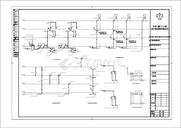 晋江世茂人工湖项目住宅楼给排水施工图-图一