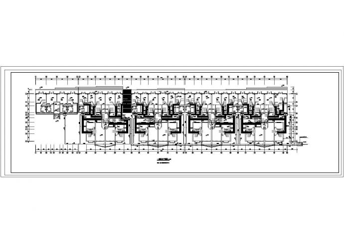 某六层复层住宅楼给排水施工CAD图纸【水压0.30MPa】_图1