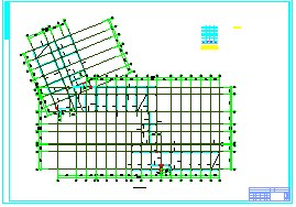 某地六层教学楼框架结构cad设计施工图_图1