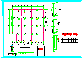十五层框剪结构办公楼结构cad设计施工图