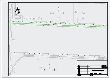 [上海]河道维修改造工程cad设计施工图纸(护岸工程 绿化工程)-图二