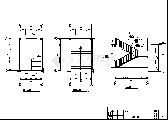 939平方米某商场2层办公楼建筑设计施工cad图纸-图一