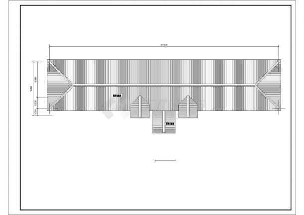 某2层办公楼砖混结构设计施工CAD图纸-图一