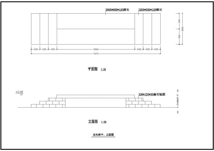 浙江省绍兴市花州古渡整体规划设计CAD图纸_图1