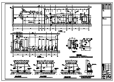 锅炉房设计_某锅炉房工艺设计cad图纸_图1