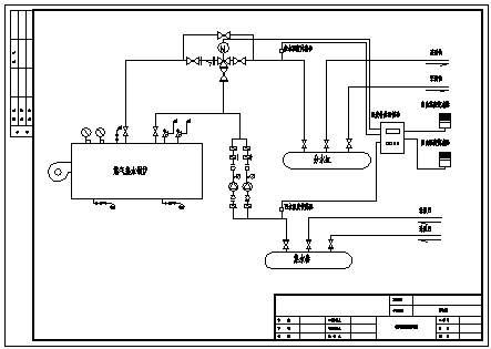 供暖节能调控设计_某供暖节能调控节点设计cad图纸-图一