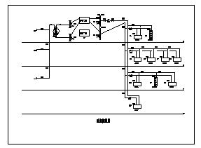 某地源中央空调系统安装大样设计cad图_中央空调系统安装施工-图二