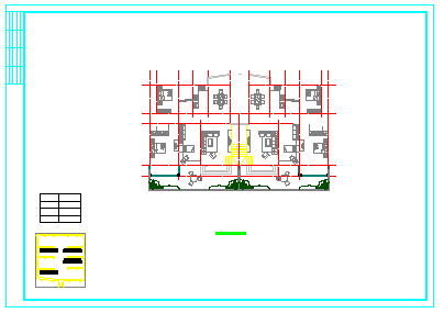 沁阳住宅小区规划方案cad图纸含效果图_图1