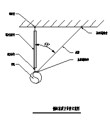 通风空调抗震支吊架示意设计cad图纸-图一