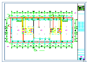 [安徽]厂区生产研发楼给排水cad设计图纸（24米、5万立方）-图一