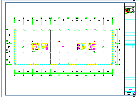 [安徽]厂区生产研发楼给排水cad设计图纸（24米、5万立方）-图二