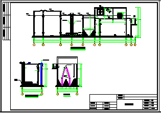 [广东]某农村生活污水处理工程设计cad施工图_图1