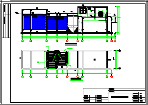 [海南]某食品厂污水处理工程设计cad图纸-图二