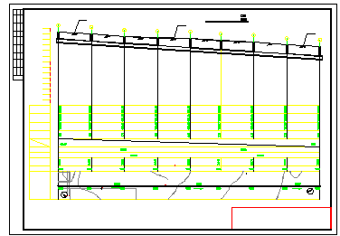 [北方]轻工业园区市政排水管线cad设计竣工图-图二