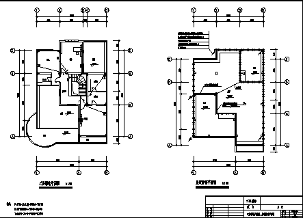 滨城花园小区住宅楼电气系统设计施工cad图纸-图一