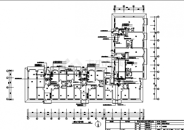 云南某简单住宅楼电气系统设计施工cad图纸-图二