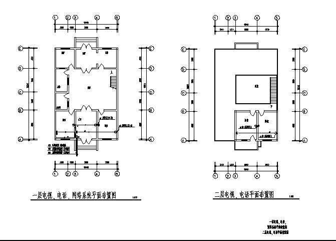 西苑小区住宅楼电气系统设计施工cad图纸_图1