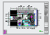 铭x茶会所中式风格CAD装修施工图（含效果图）_图1