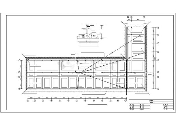 某1869㎡五层办公楼电气设计施工CAD图，含电气设计说明-图二