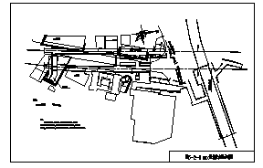 某地铁车站周边建筑物地基加固施工cad图_站地基加固施工-图一