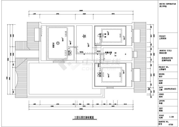 某别墅多联机空调cad设计平面施工图-图二