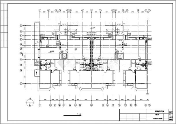 带地下室高层办公楼给排水设计CAD施工图-图二