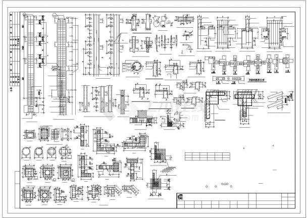  Standard description of provincial hospital structural drawing - reinforced concrete structure part - Figure 1