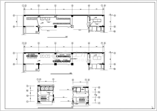 某高层办公楼电气施工CAD图（22张）-图二