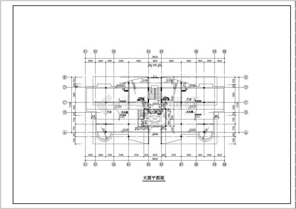 11层住宅楼全套建筑施工图-图二