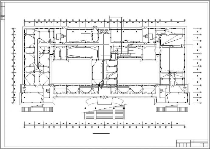 某地高层办公楼全套电气设计施工CAD图_图1