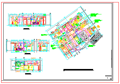 江苏商业广场项目空调及消防系统设计施工图（含消防机房图）-图一