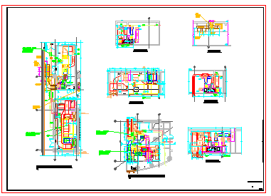 江苏商业广场项目空调及消防系统设计施工图（含消防机房图）-图二