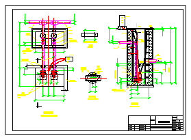 某污水处理厂一期改造工程工艺及给排水设计cad施工图纸-图一