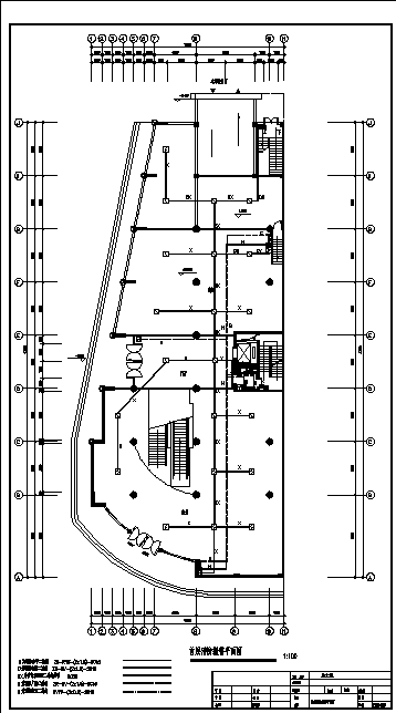 某大厦小高层住宅电气系统设计施工cad图纸（含说明）-图二