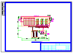 某中水处理系统投标设计施工cad图纸-图二